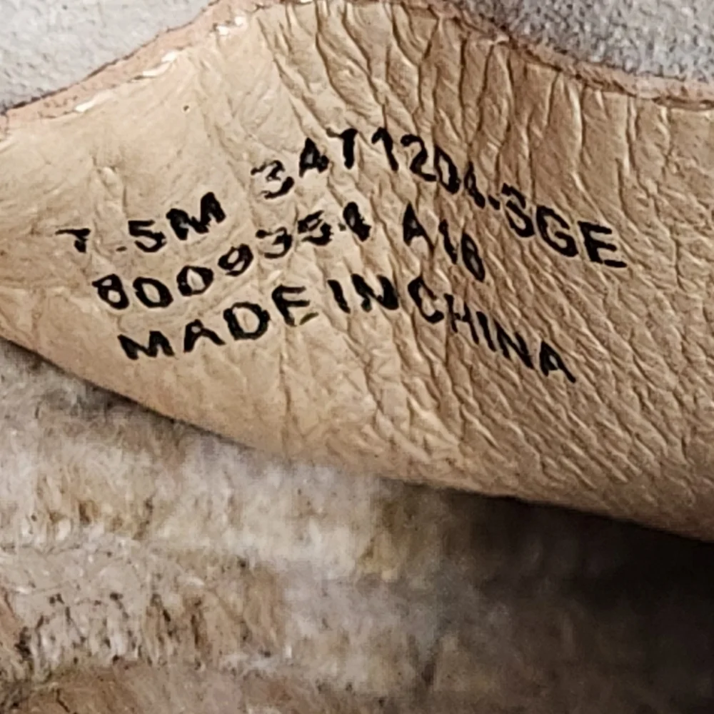 Frye Suede Espadrille Grey Beige‎